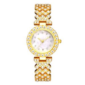NEW Women’s Yellow Gold Tone Sparkling Watch!